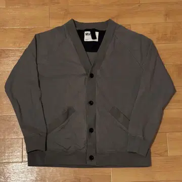 그레이 가디건 래글런 슬리브