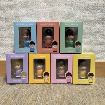 [ 익명 배송 ] 나니와단시 손가락 인형 7체 세트