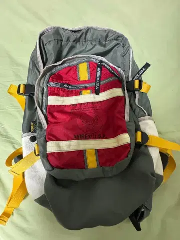 귀중 90년대 90s AVIREX U.S.A. 백팩 빈티지
