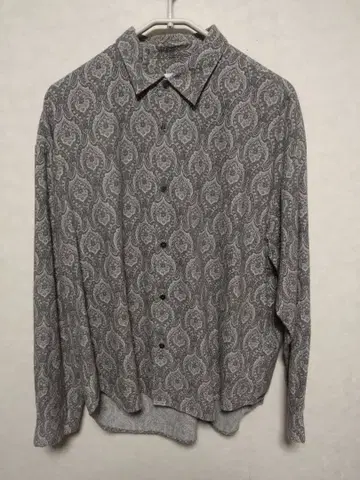 TAKEO KIKUCHI 패턴 셔츠 페이즐리