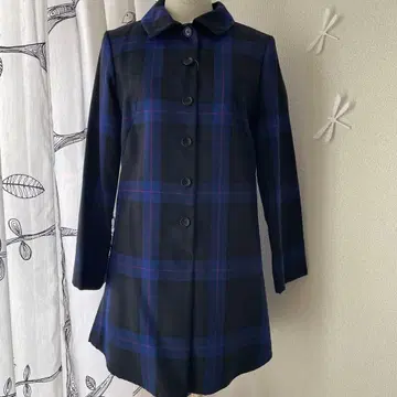 YORK LAND 체크 무늬 원피스