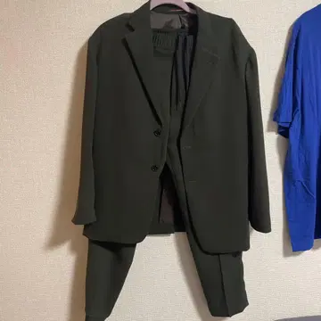 GARRACE 다크 그린 캐주얼 수트