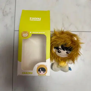TREASURE funny GGAERU 라이온 헤어 봉제 인형