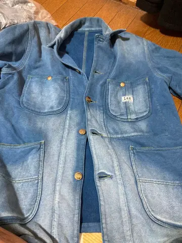 Lee 데님풍 커버올 M