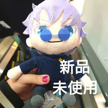 익명 배송 라운드 원 한정판 주술회전 오스와리 M 봉제 인형 고죠 사토루