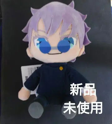 익명 배송 라운드 원 한정판 주술회전 오스와리 M 봉제 인형 고죠 사토루