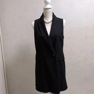 [ 새상품급 ] ZARA 자라 지레 BLACK 더블 버튼 베스트