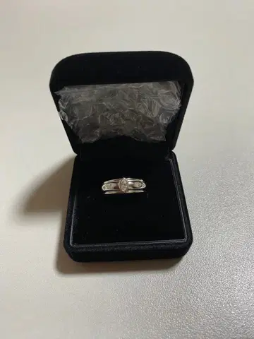 다이아 반지 마키스컷 다이아몬드 플라티나 반지 도트 반지