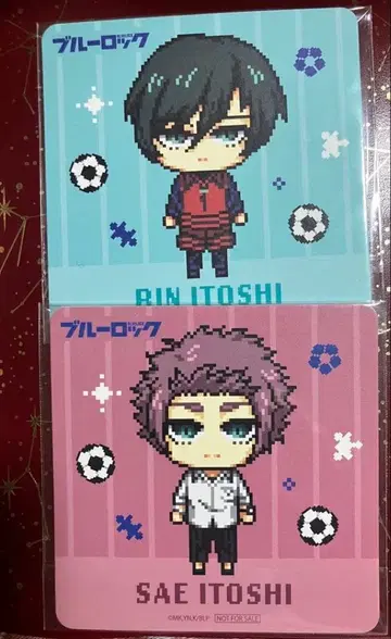 블루 록 마루이 오야스미 시리즈 특전 코스터 이토시 린 이토시 사에