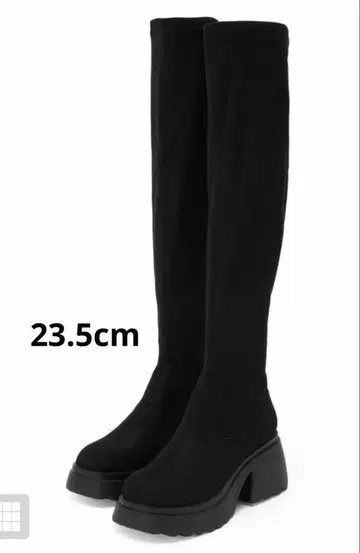 그레일 [ zr1109 ] 통굽 니하이 부츠