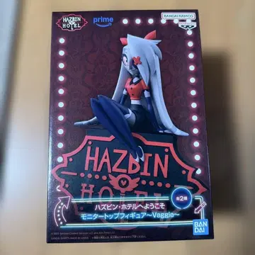 해즈빈 호텔에 오신 것을 환영합니다 바기 데스크탑 피규어