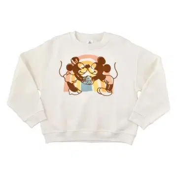 [ 새상품 ] 해외 미키 & 미니 풀오버/트레이닝복 L