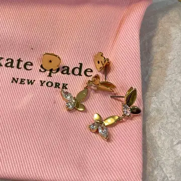 kate spade 나비 귀걸이 골드