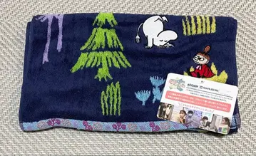 무민 타월 네이비