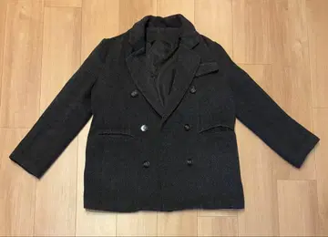 [ 익명 배송 ] SHEIN 헤링본 자켓 차콜 그레이