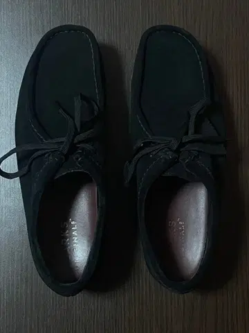 블랙 clarks 26.0cm 가죽 신발 goretex