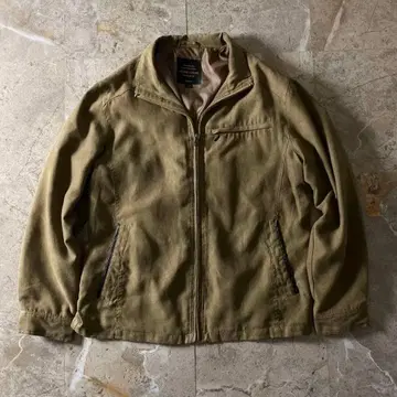 빈티지 스웨이드 느낌 카멜 스윙탑 자켓 라이트 아우터