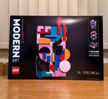레고 31210 모던 아트 805 피스 새상품급 새상품