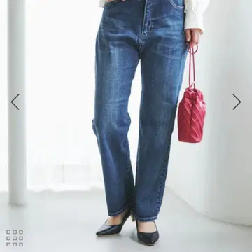 새상품 ROPE PICNIC 허리 쉐이프 하이라이즈맘 청바지