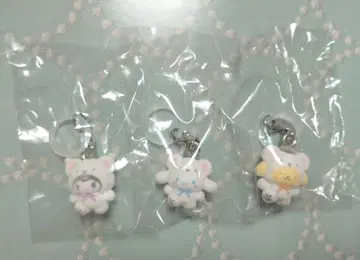 메지루시 액세서리 복슬복슬 스노우 쿠로미 시나모롤 폼폼푸딩