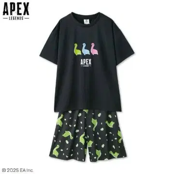 APEX LEGENDS 넥시 반팔 룸웨어 블랙 L 사이즈