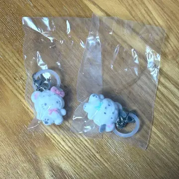 산리오 포근포근 스노우 메지루시 액세서리