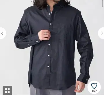 쉽스 셔츠 린넨 레귤러 카라 셔츠 M 스테디셀러 SHIPS 린넨 새상품