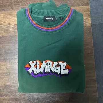 XLARGE 다크 그린 트레이닝복