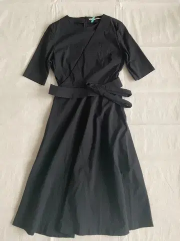 테라다 미술 다도 연습복 원피스 봄/여름 블랙 포멀에도 M 사이즈