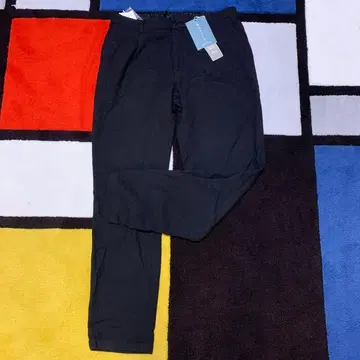 그린 레이블 리랙싱 워셔블 울 슬랙스 팬츠 블랙 XL