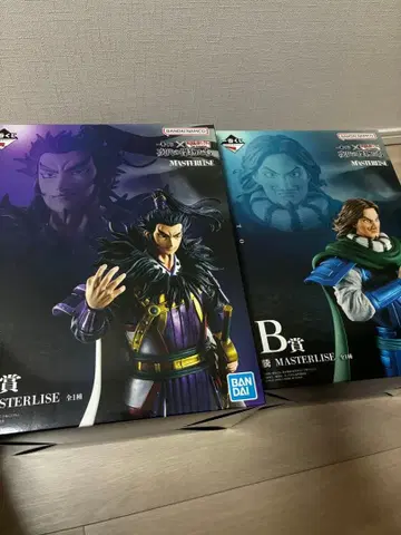 제일복권 킹덤 MASTERLISE A상 B상 피규어 세트