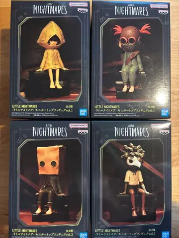 리틀 나이트메어 피규어 4체 세트