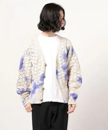 niche. niche Crochet Cardigan TIEDYE