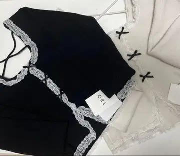 [택 포함 새상품] GRL 화이트&블랙 세트