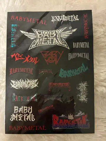 BABYMETAL 로고 스티커 시트