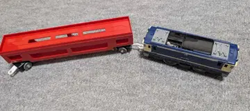 프라레일 토미카를 싣고 운반할 수 있는 자동차 운반 열차