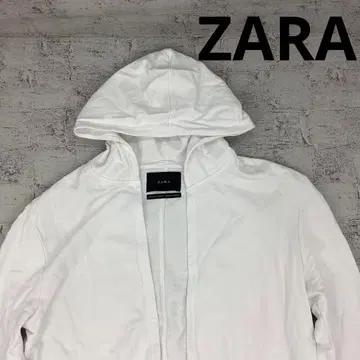 ZARA 자라 후드 맨투맨 롱 기장 가운 후드티