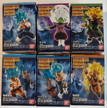 [ 미개봉 ] 드래곤볼 초 드래곤볼 어드버지 모션 4 전 6종