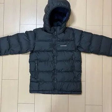 몽벨 다운 자켓 다크 그레이 키즈 150