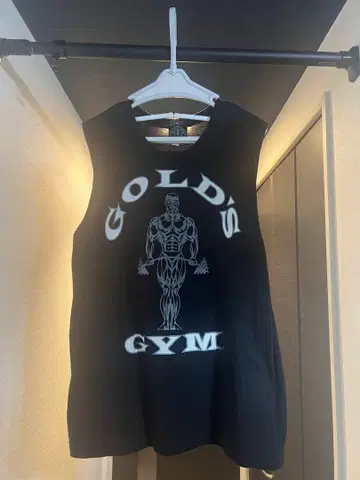 GOLD'S GYM 탱크탑 L 사이즈 블랙