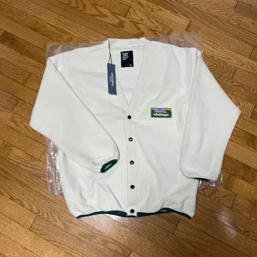 CHALLENGER 베이지 플리스 가디건 S