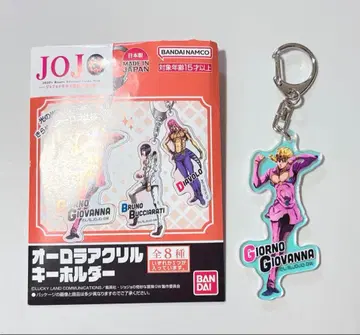 죠죠의 기묘한 모험 오로라 아크릴 키링 황금의 바람 죠르노