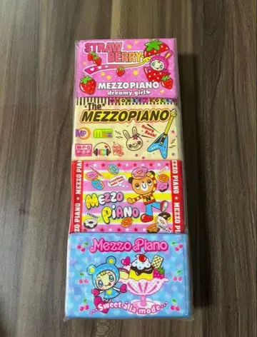 당시물 미개봉 새상품 메조 피아노 포켓 티슈 미니 티슈