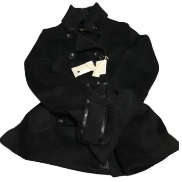 새상품급 GALLARDAGALANTE/더블 페이스 숏코트 2 블랙 M