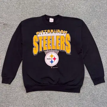 TULTEX 구제 의류 USA 맨투맨 트레이닝복 NFL 스틸러스 XL