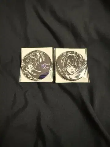 진격의 거인 먹그림 캔뱃지 한지 진격 복권콜렉션