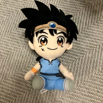 드래곤 퀘스트 다이의 대모험 앉은 봉제 인형 다이 팝 마암