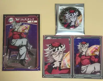 귀멸의 칼날 AGF 도우마 아크릴 스탠드 캔뱃지 랜덤 카드