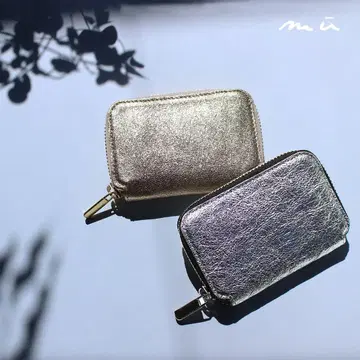 mu 컴팩트 지갑 HAKU 실버 nadaya