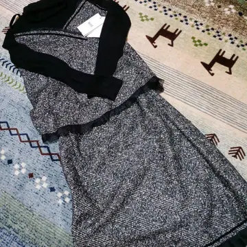 ROPE 트위드 뷔스티에 스커트 세트 S 사이즈 미사용 새상품